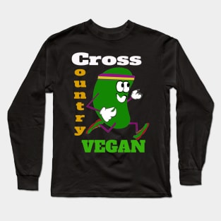 Cross Country Vegan Runner Long Sleeve T-Shirt